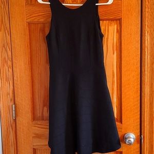 Aqua Form Fitting Little Black Dress